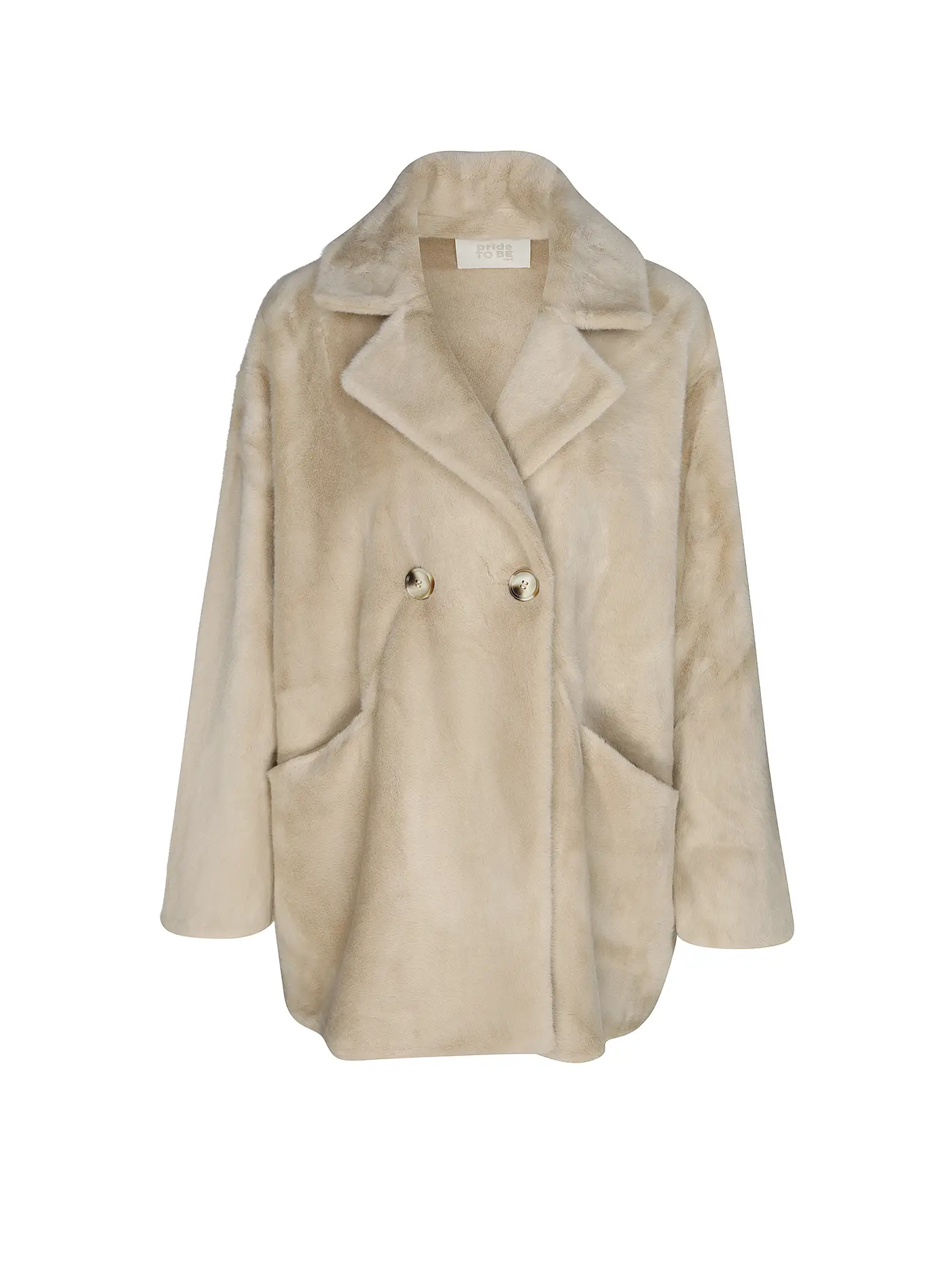 PRIDE TO BE | Jacke in Felloptik HEDA | 